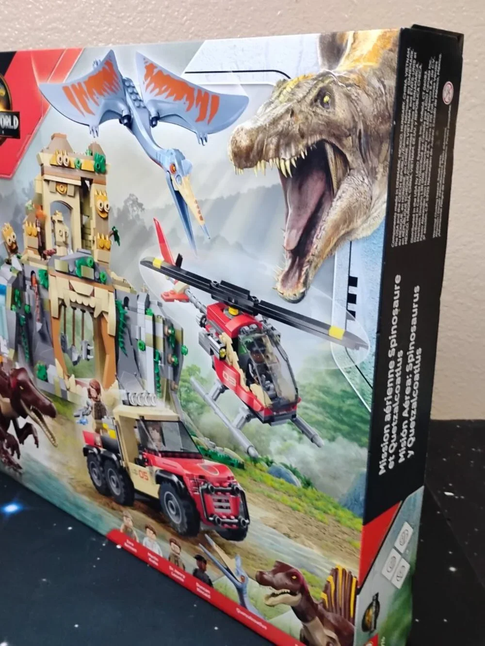LEGO Jurassic World 76976 Spinosaurus Quetzalcoatlus Air Mission New Sealed Set